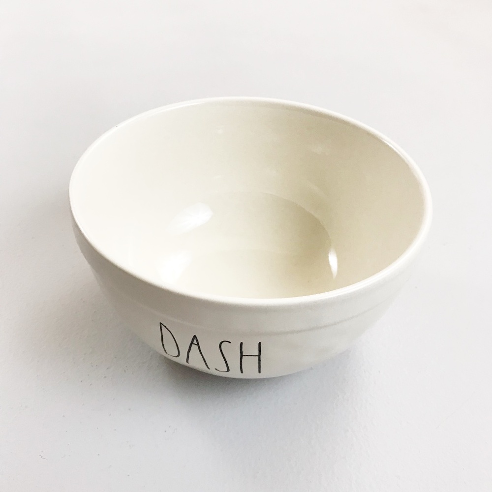 RAE DUNN Dash Small Mixing Bowl 6.75" Artisan Textured Ceramic LL Farmhouse